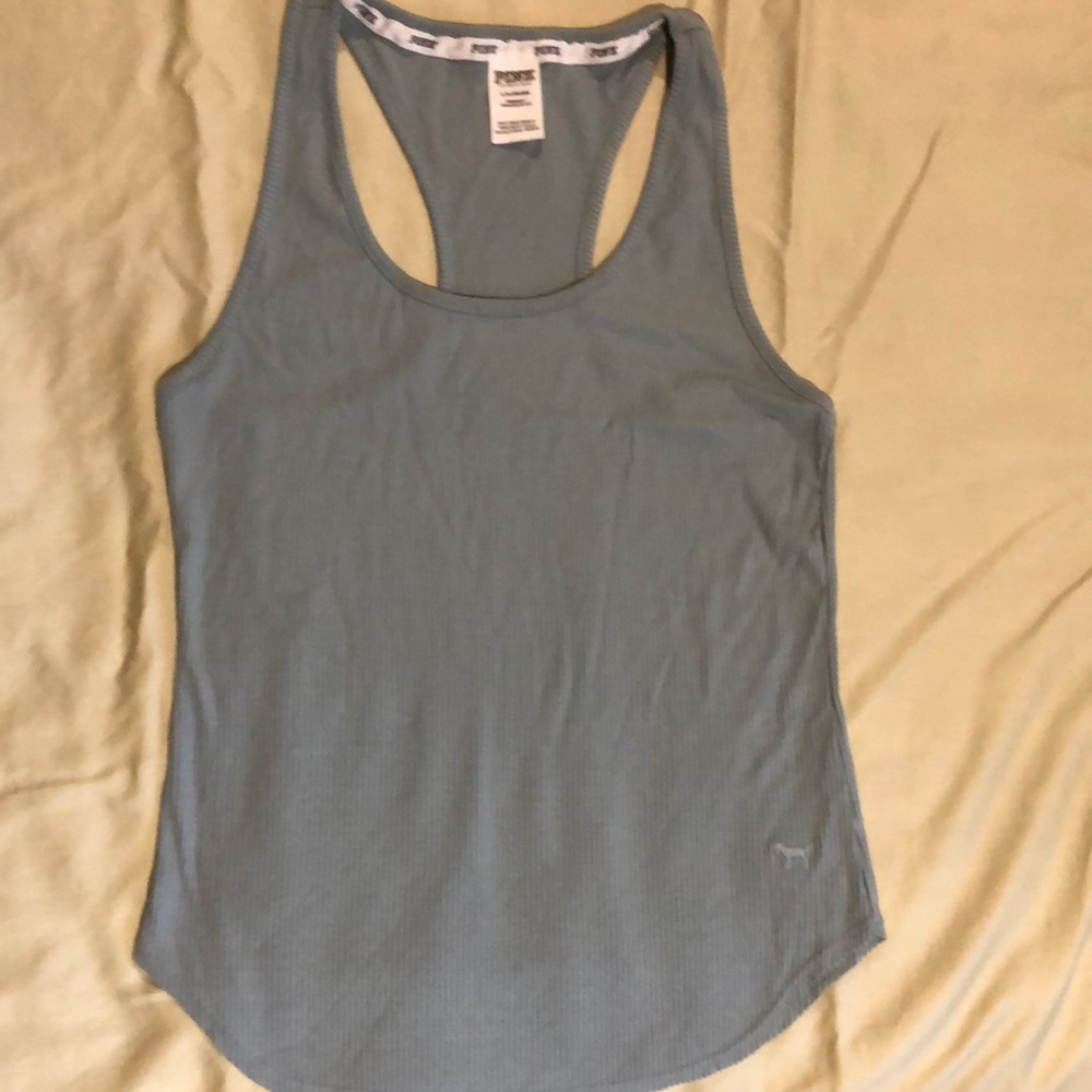 Women’s razorback tank by pink